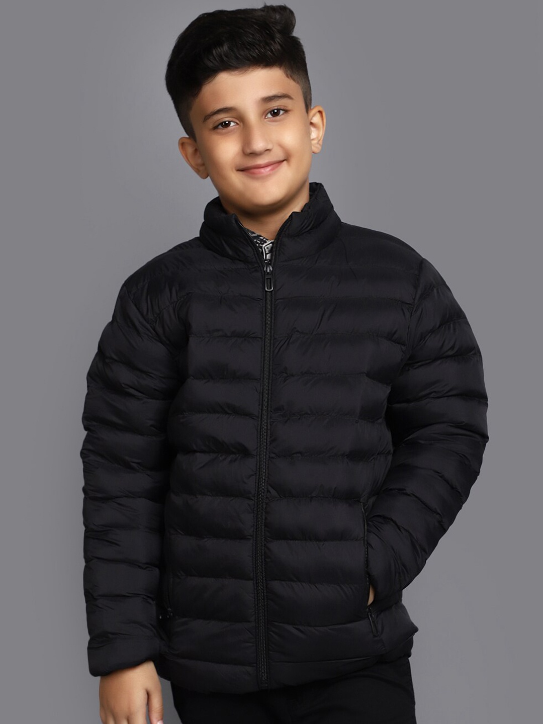 

V-Mart Boys Lightweight Puffer Jacket, Blue