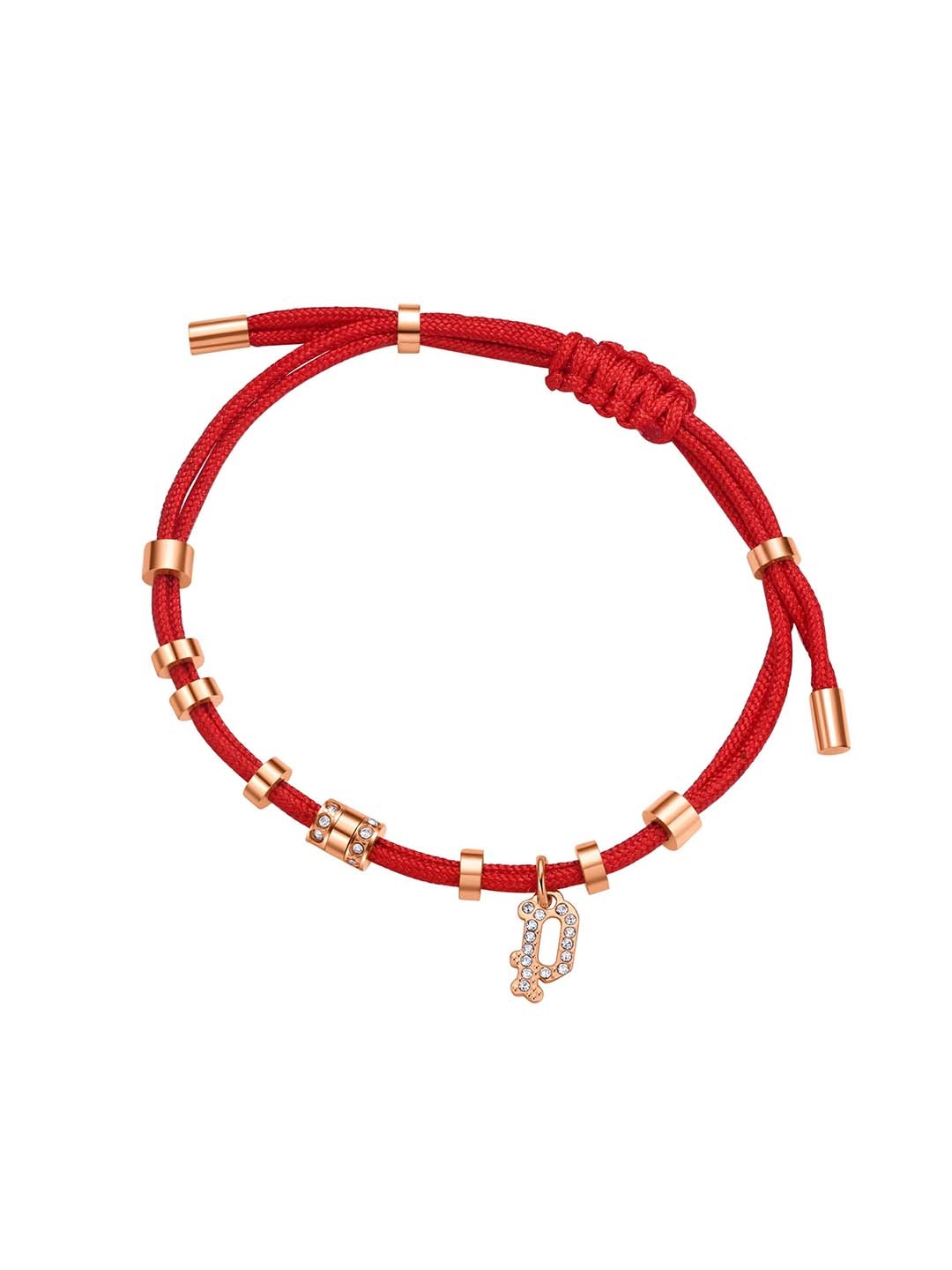 

Police Women Gold-Plated Crystals Wraparound Bracelet, Rose gold