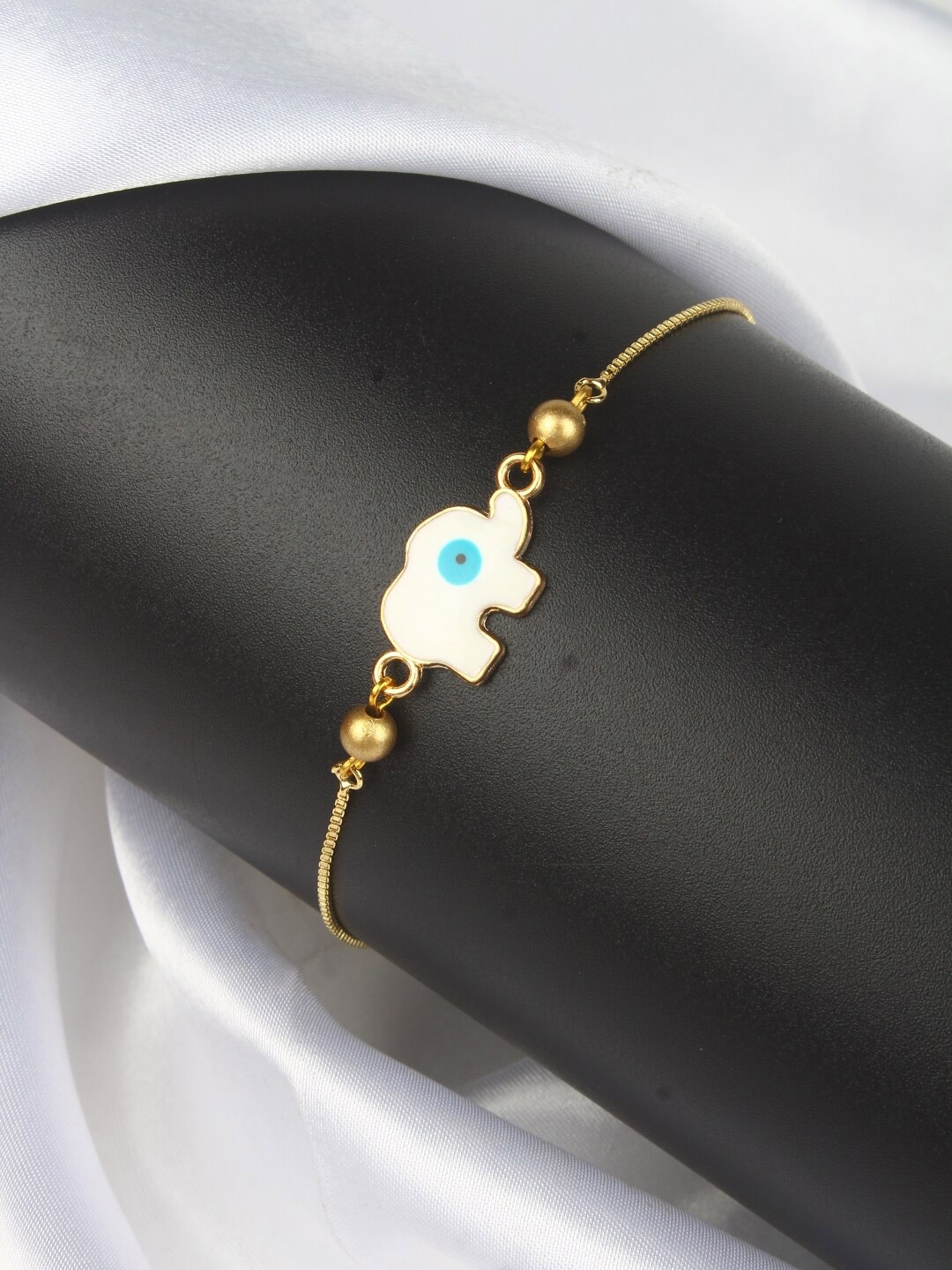 

Stylecast X KPOP Gold Plated Elephant Charm Bracelet