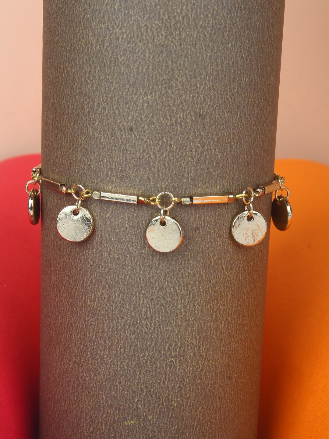 

Stylecast X KPOP Brass Gold-Plated Charm Bracelet