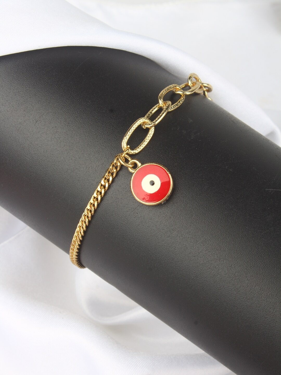 

Stylecast X KPOP Gold-Plated Brass Charm Bracelet