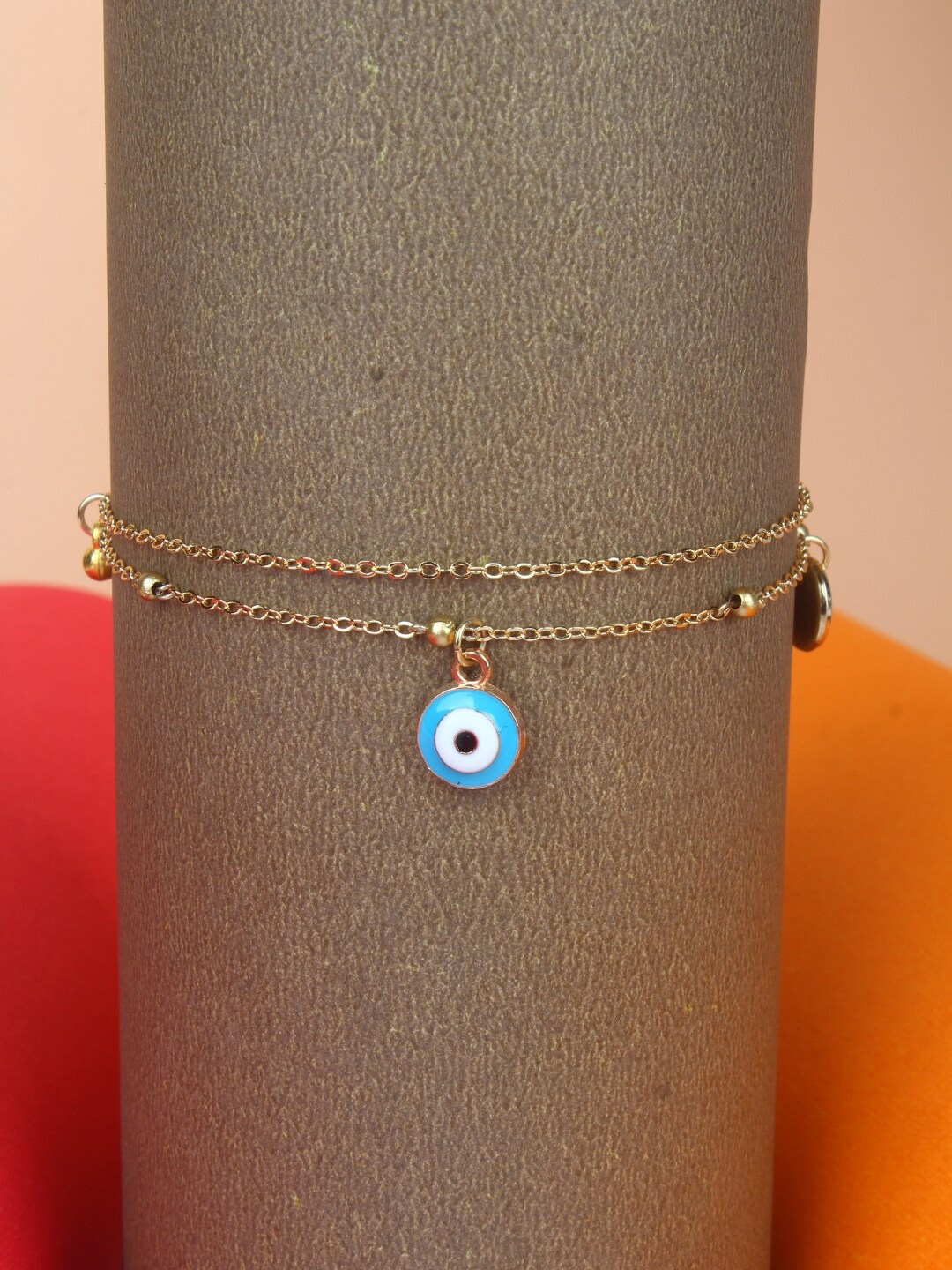 

Stylecast X KPOP Women Brass Gold-Plated Charm Bracelet