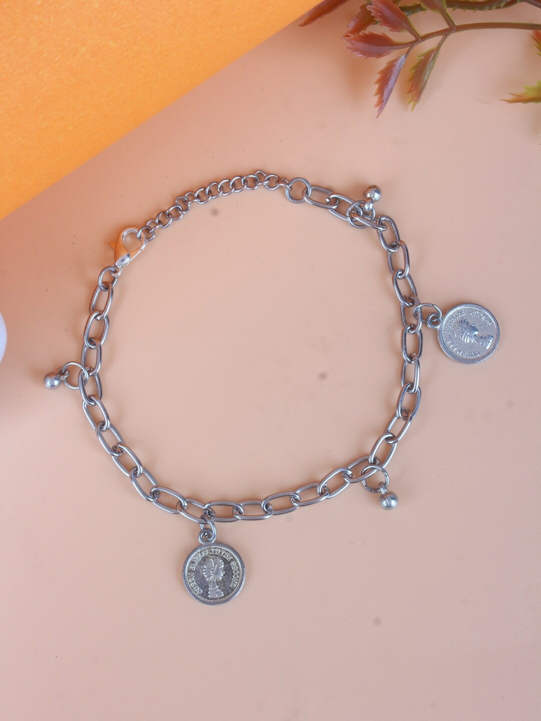 

Stylecast X KPOP Silver Plated Charm Bracelet