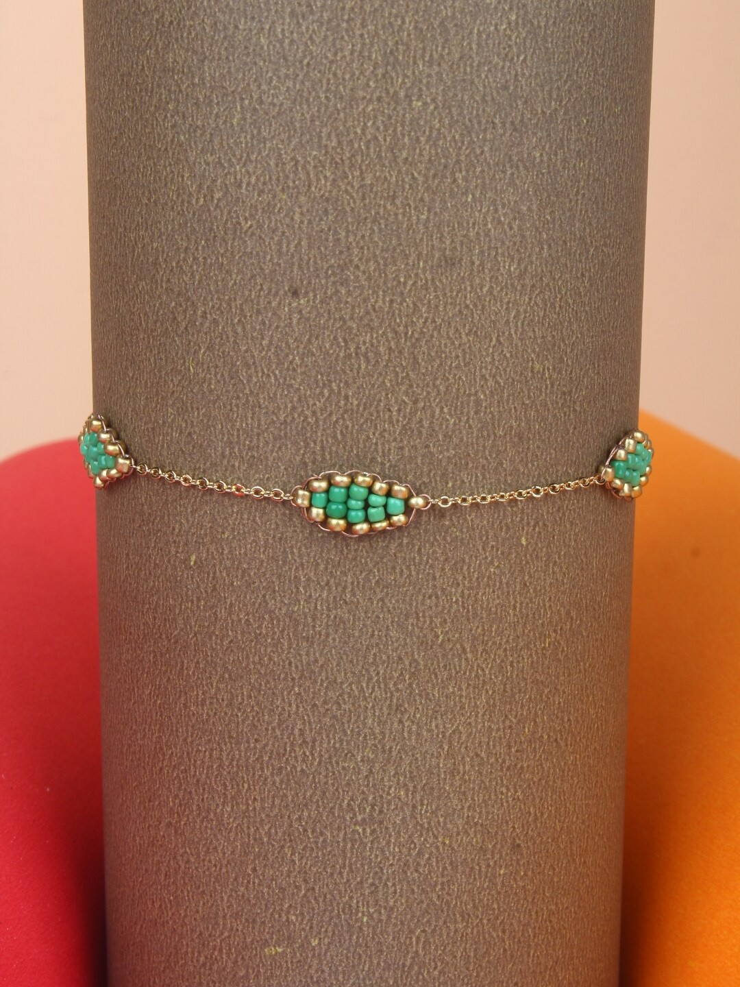 

Stylecast X KPOP Women Brass Gold-Plated Charm Bracelet