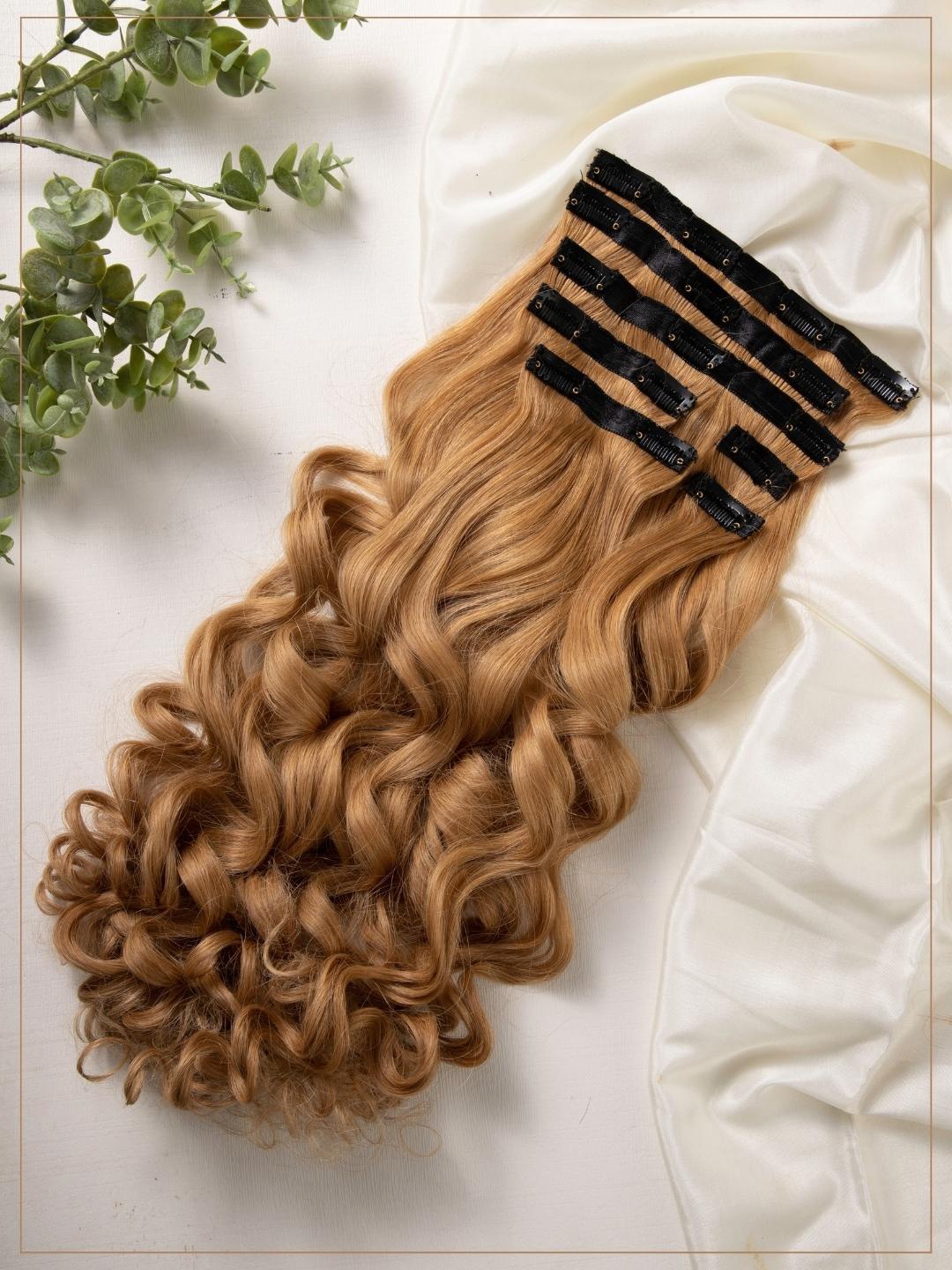 

HAIR ORIGINALS 7 Piece Clip In Hair Set - Light Brown 24