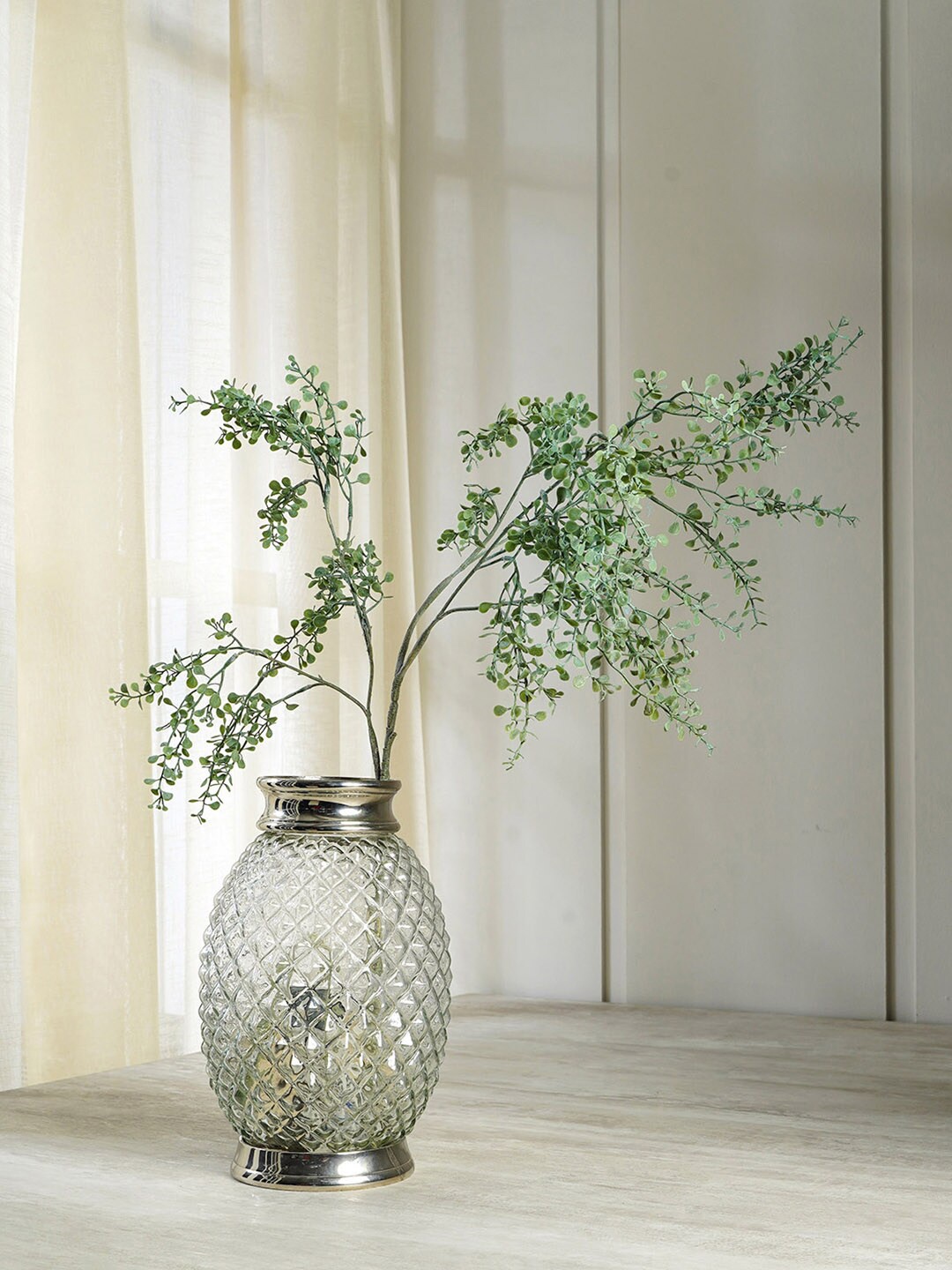 

Pure Home and Living Green Artificial Flowers and Plants