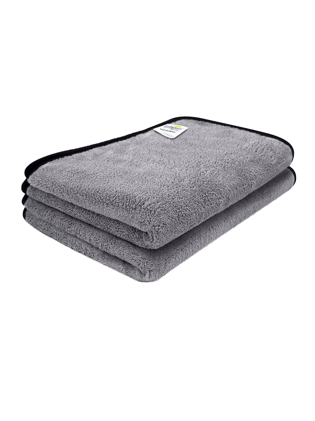 

Softspun Microfiber Grey 2 Pieces 300 GSM Super Soft Bath Towels