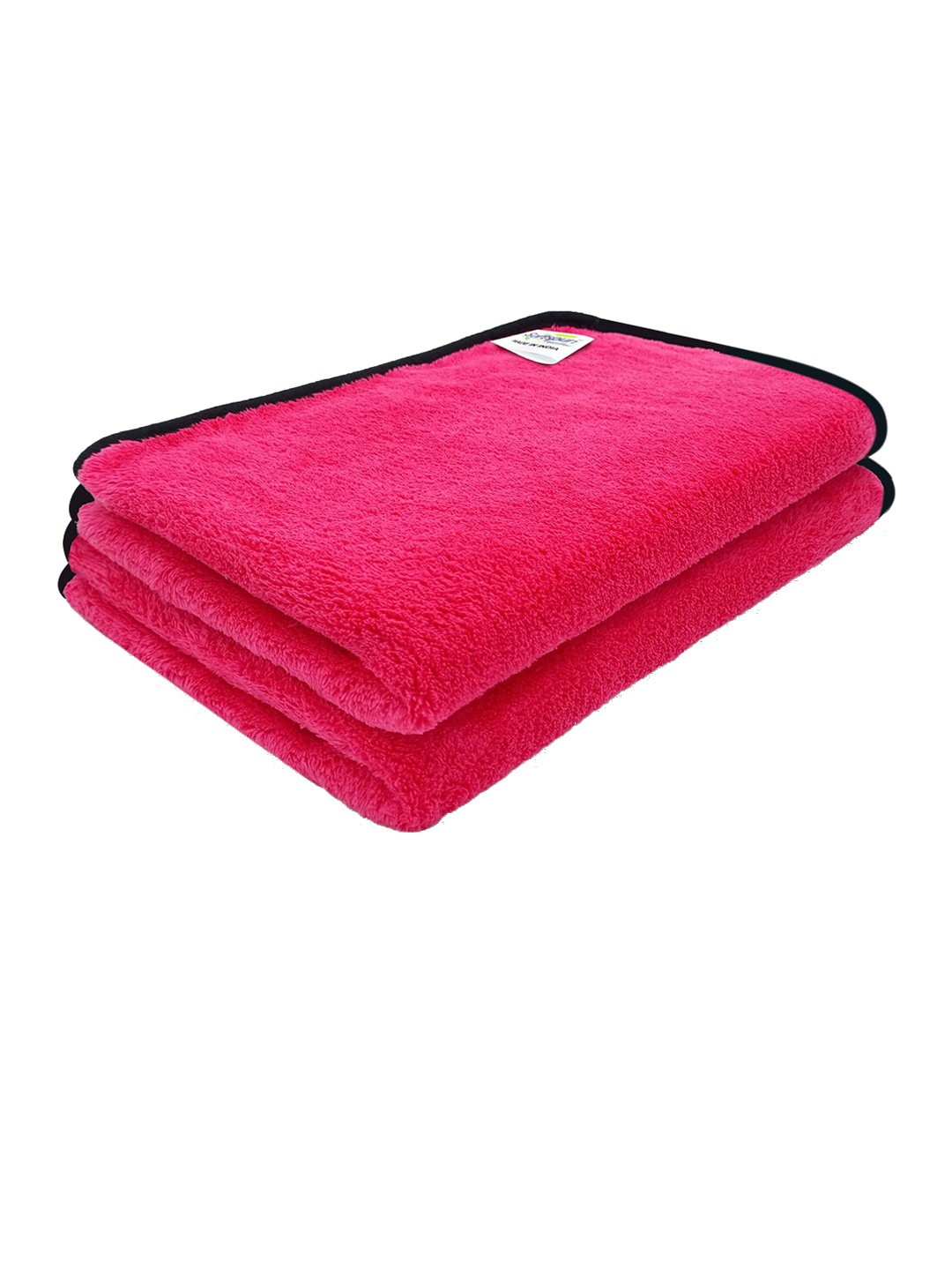 

Softspun Microfiber 2 Pieces Pink 280 GSM Microfiber Super Soft Face Towels
