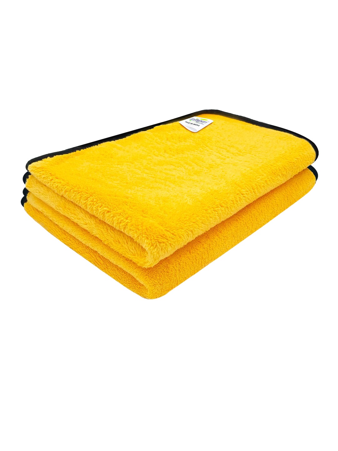 

Softspun Microfiber Yellow 2 Pieces 280 GSM Super Soft Bath Towels