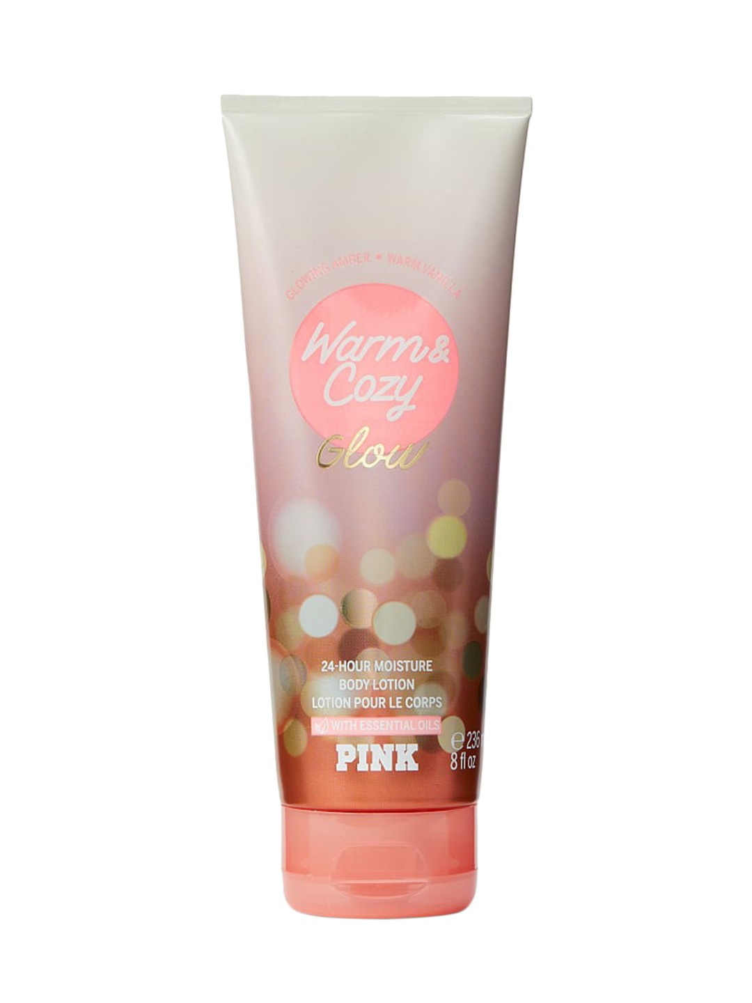 

Victoria's Secret Warm And Cozy Glow Flankers Lotion 236 ml, Pink