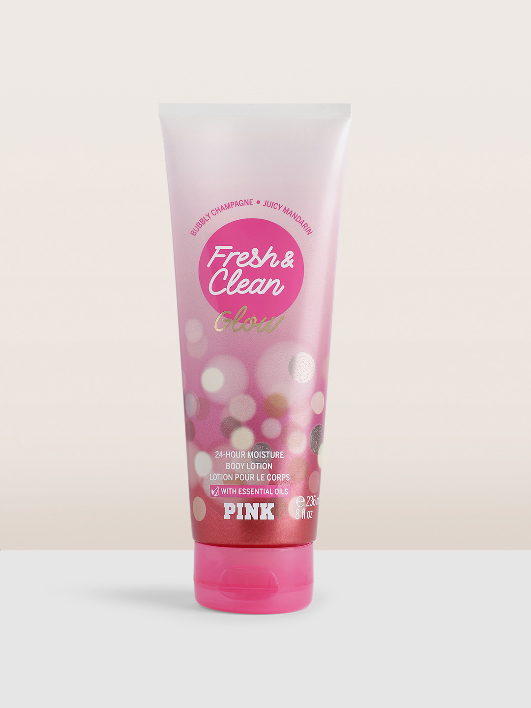 

Victoria's Secret Fresh and Clean Glow Pink Body Lotion - 236 ml