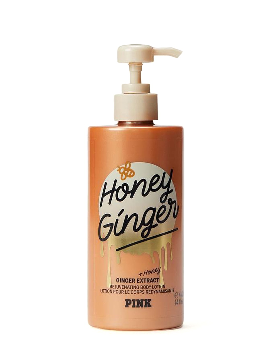 

Victoria's Secret Dye-Free Honey Ginger Rejuvenating Body Lotion - 414 ml, Brown