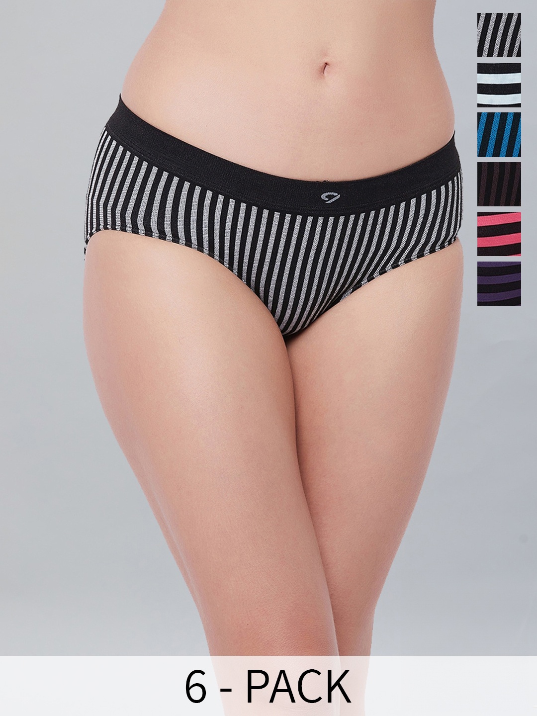 

C9 AIRWEAR Seamless Pack Of 5 Assorted Hipster Briefs