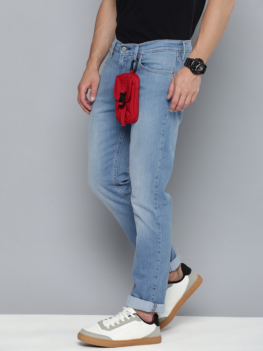 

Levis Men 511 Slim Fit Light Fade Stretchable Jeans, Blue