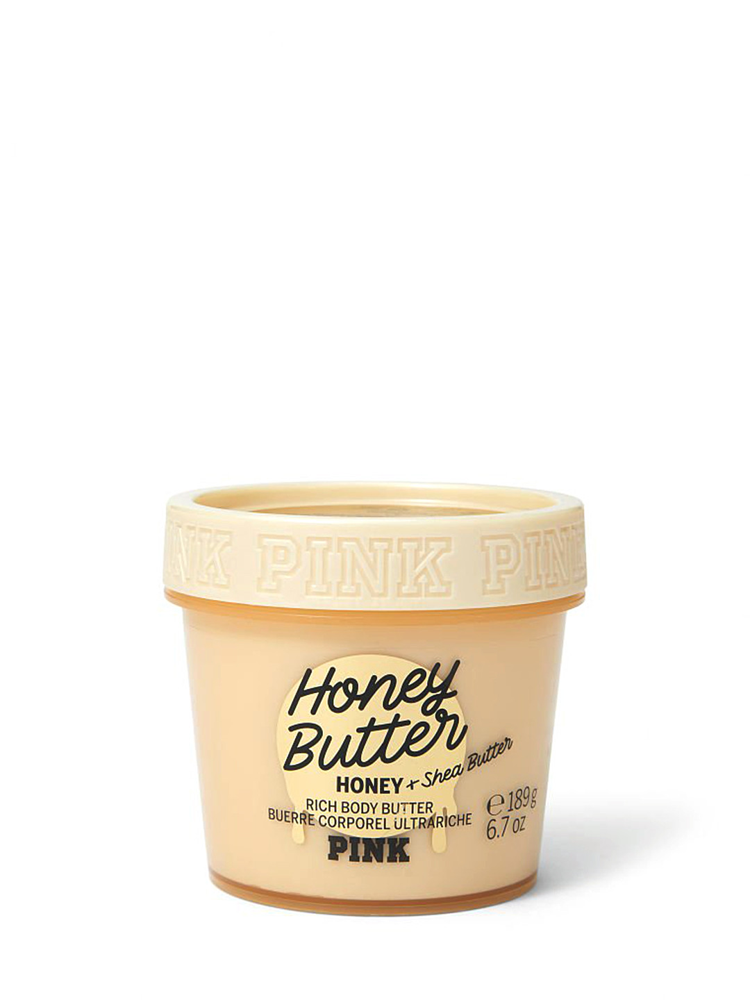 

Victoria's Secret Rich Body Butter Honey - Shea Butter Honey Butter 189g, Yellow