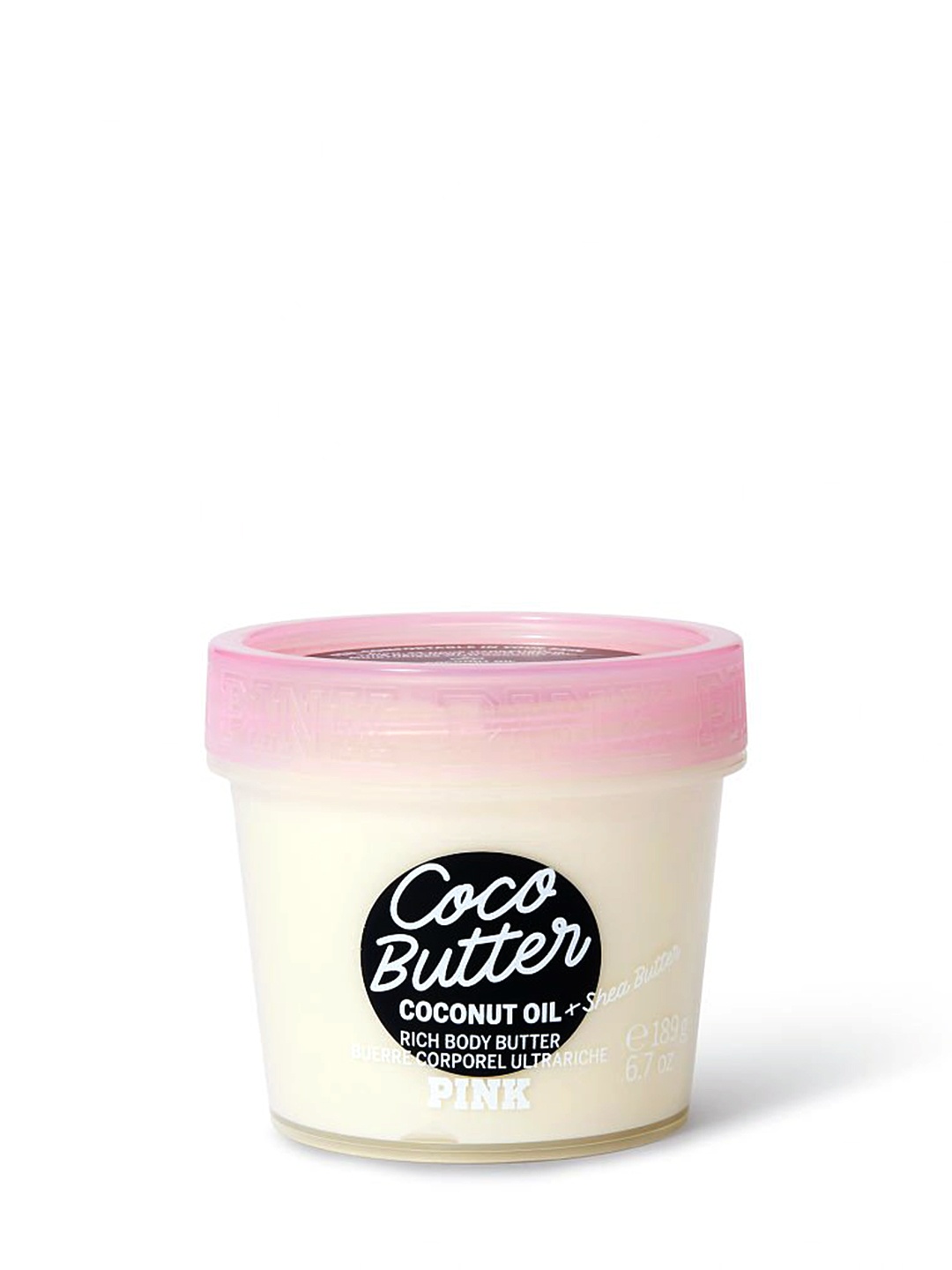 

Victoria's Secret Coconut Ultra-Rich Hydrating Body Butter 189g, Pink
