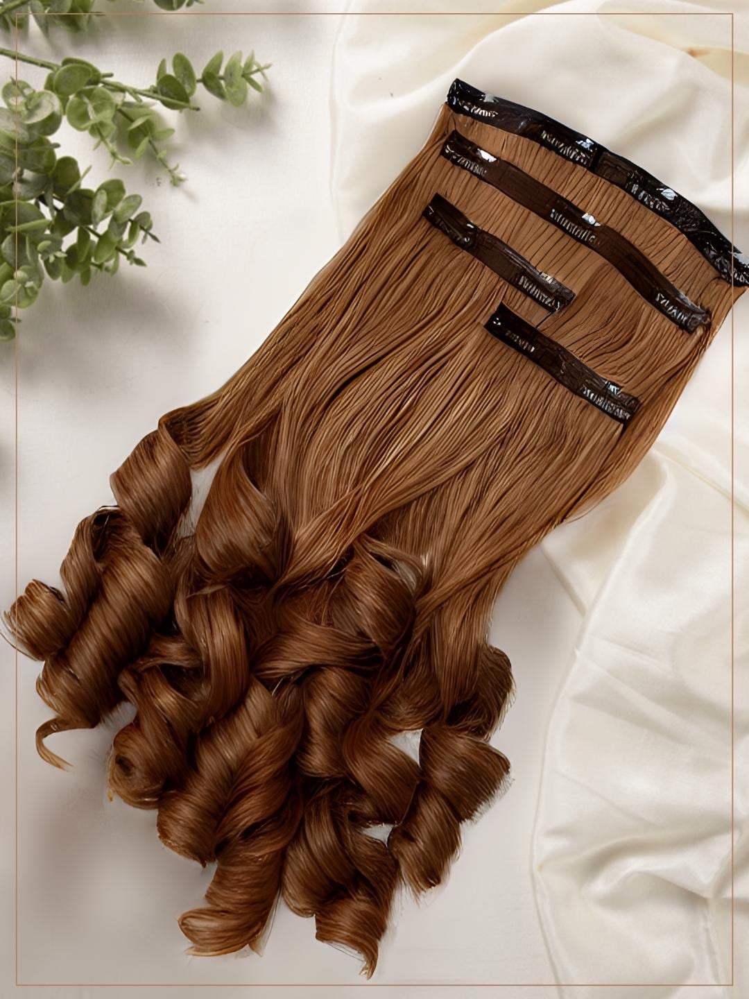 

HAIR ORIGINALS 4 Piece Clip In Hair Set - Medium Brown 18