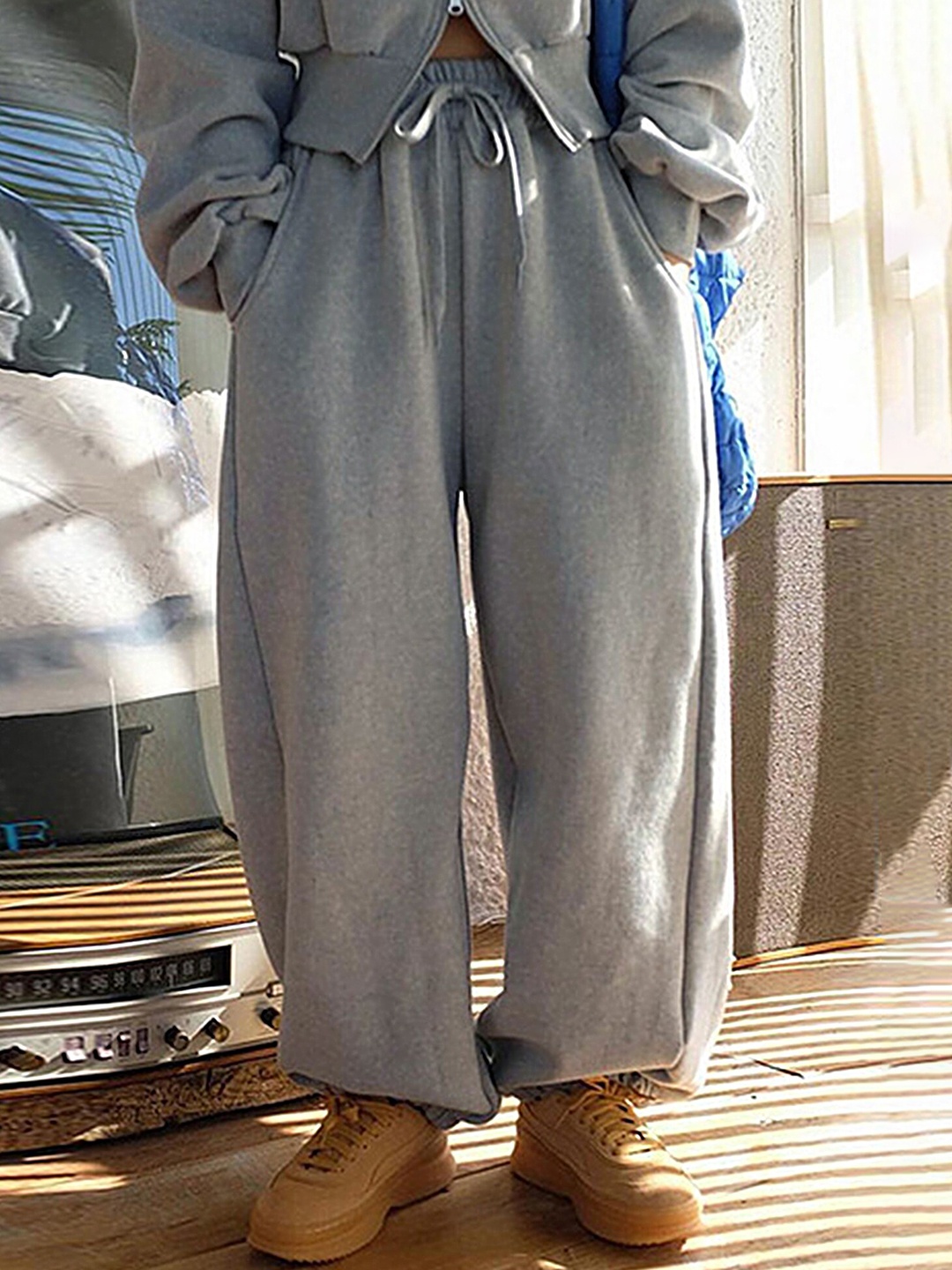 

LULU & SKY Relaxed Fit Joggers, Grey