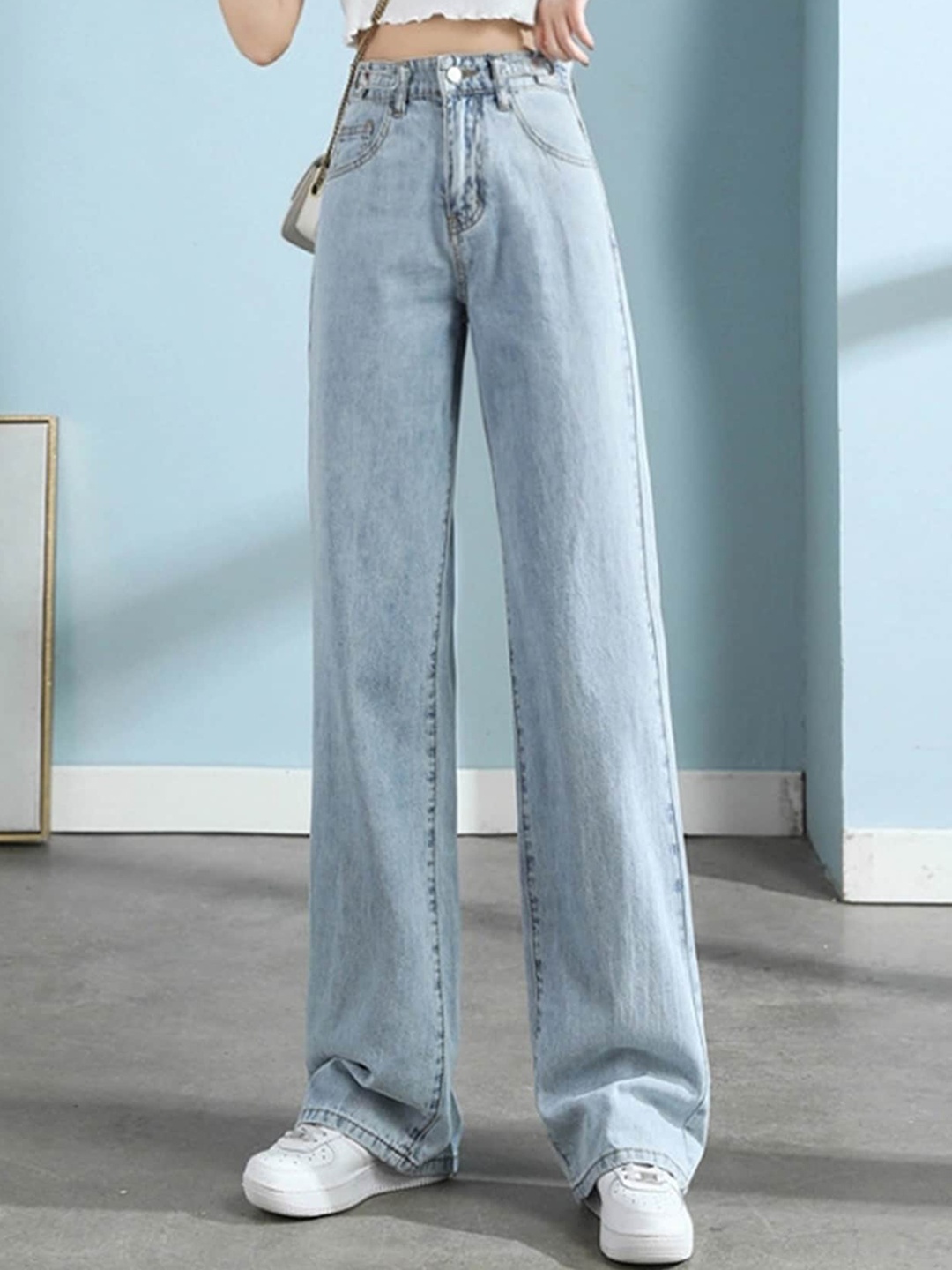 

LULU & SKY Women Mid-Rise Clean Look Stretchable Jeans, Blue