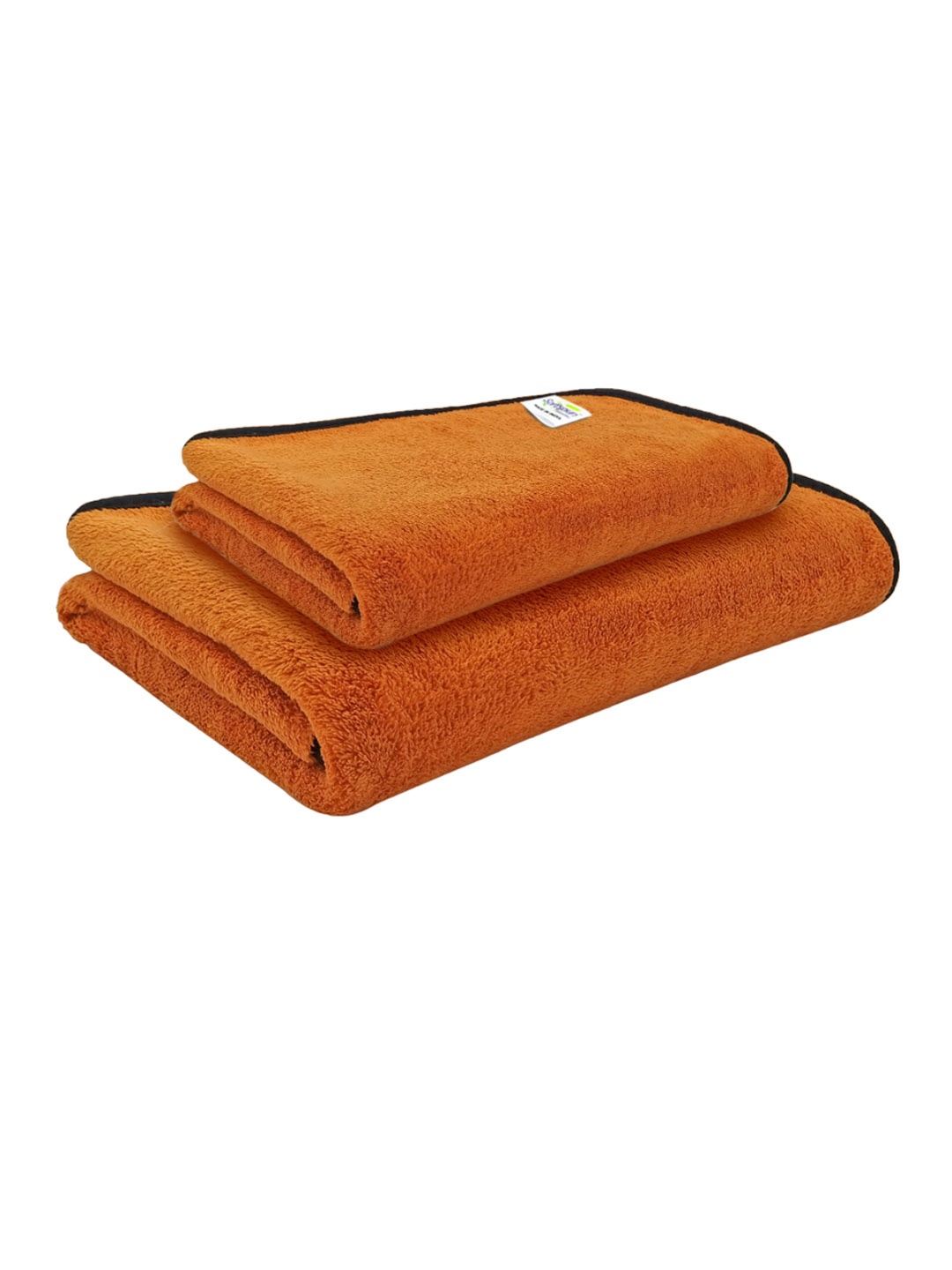 

Softspun Microfiber Brown 2 Pieces 280 GSM Microfiber Super Soft Towel Set