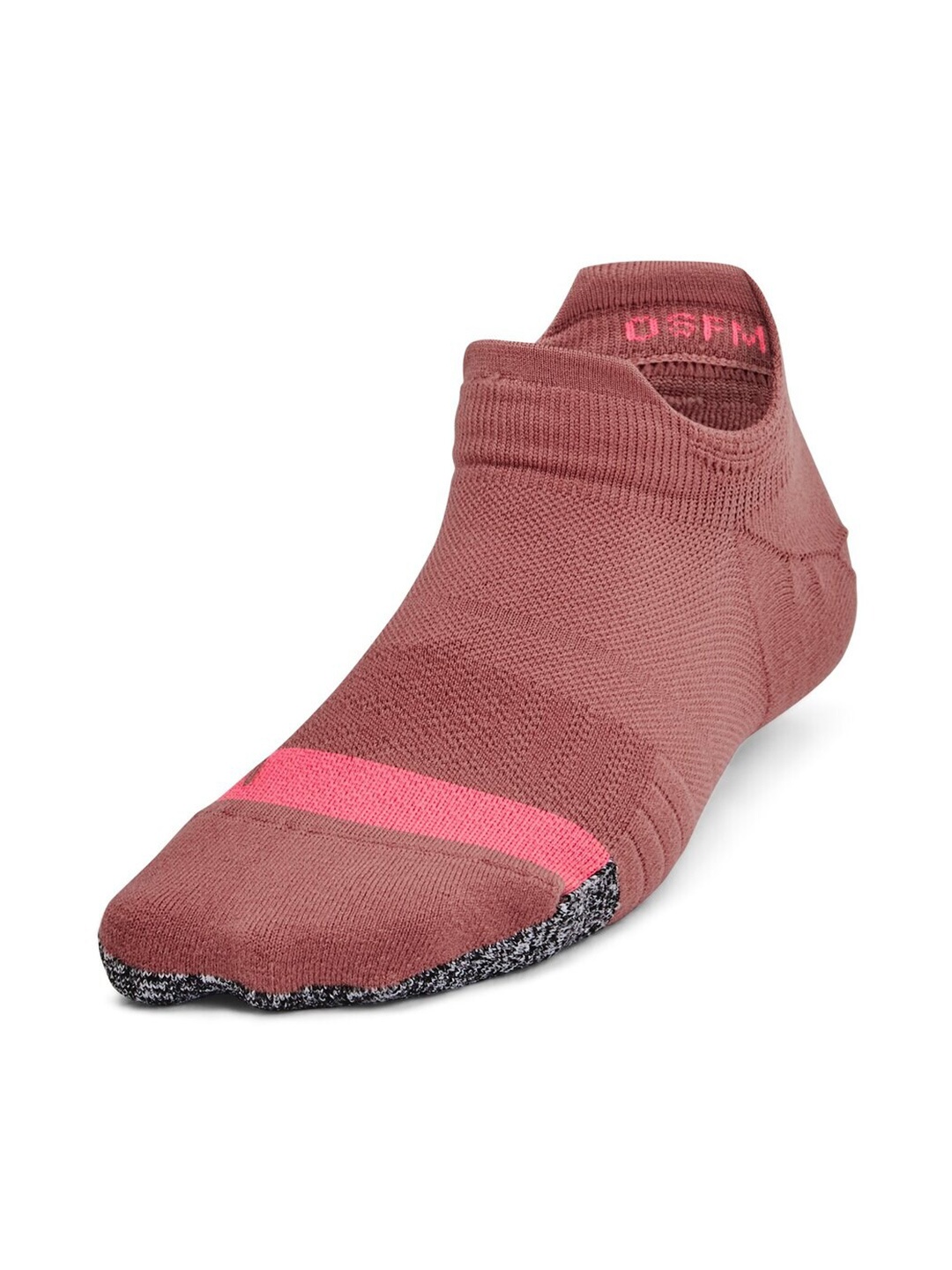 

UNDER ARMOUR Women Pack Of 2 UA Breathe Show Tab Ankle Length Socks, Red