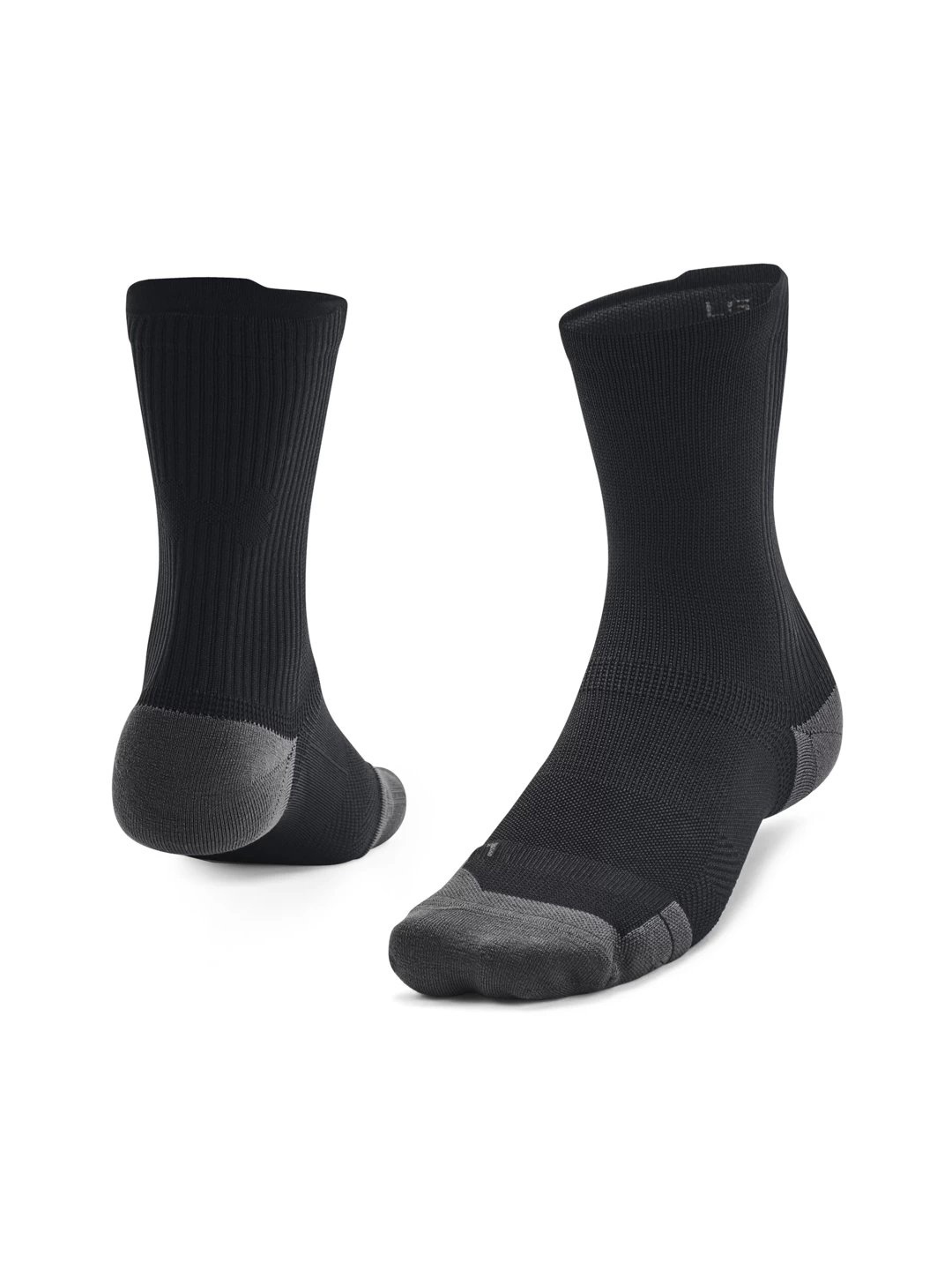 

UNDER ARMOUR Iso-Chill ArmourDry Mid-Crew Calf Length Socks, Black
