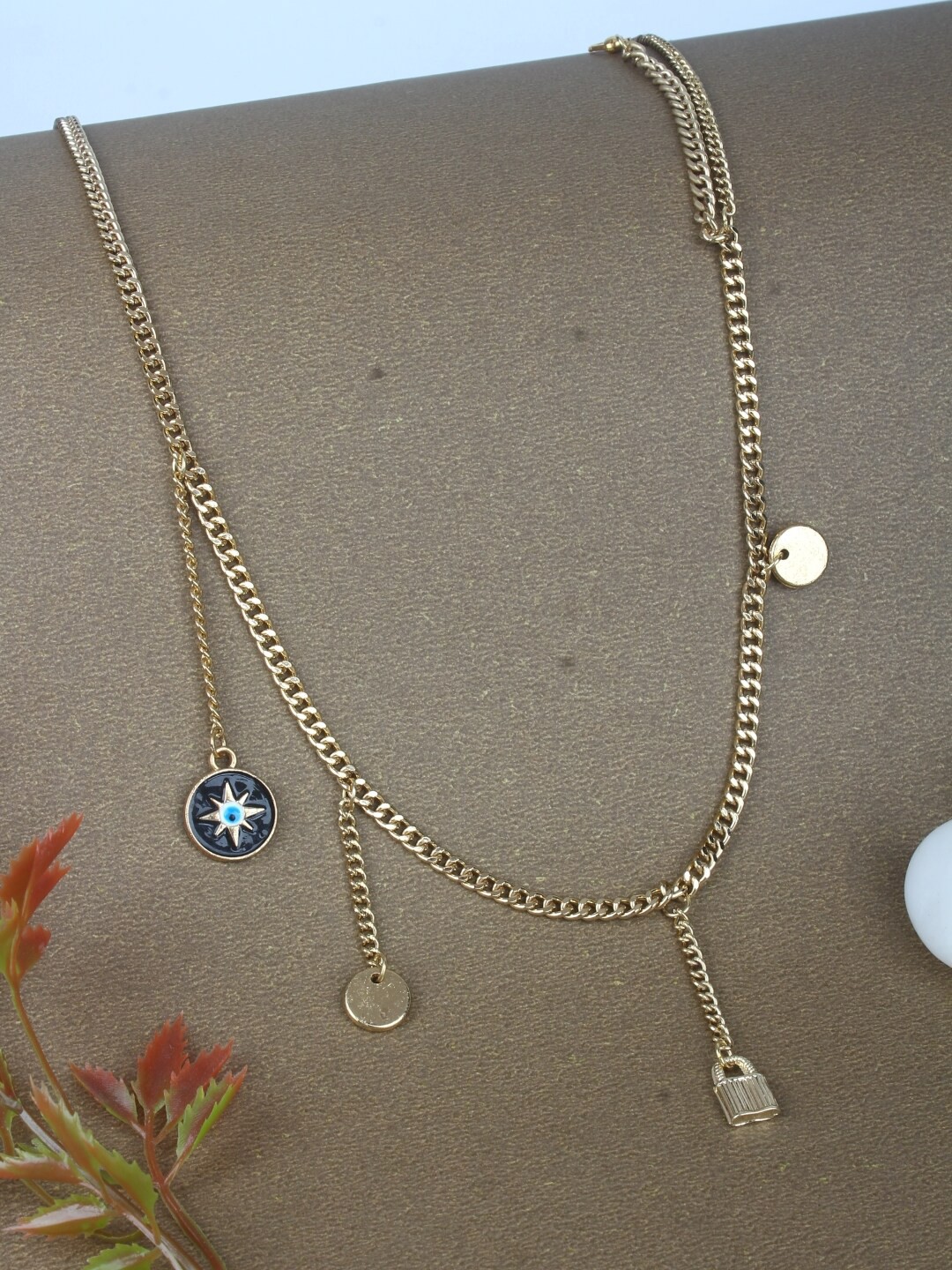 

Stylecast X KPOP Brass Gold-Plated Necklace