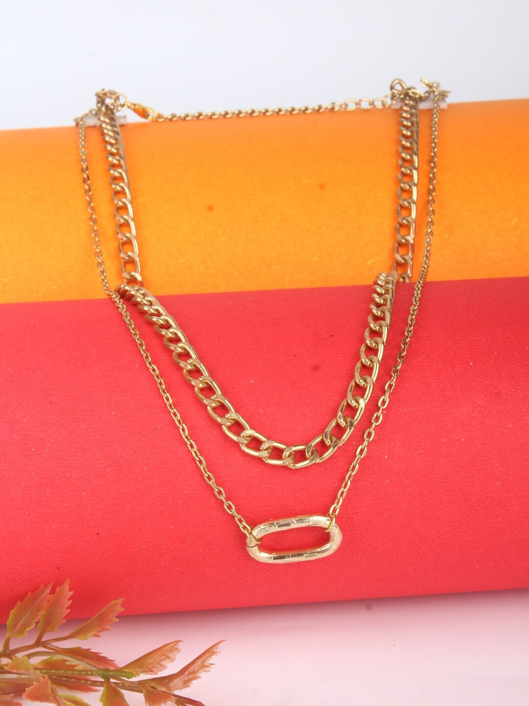 

Stylecast X KPOP Gold-Plated Brass Layered Necklace