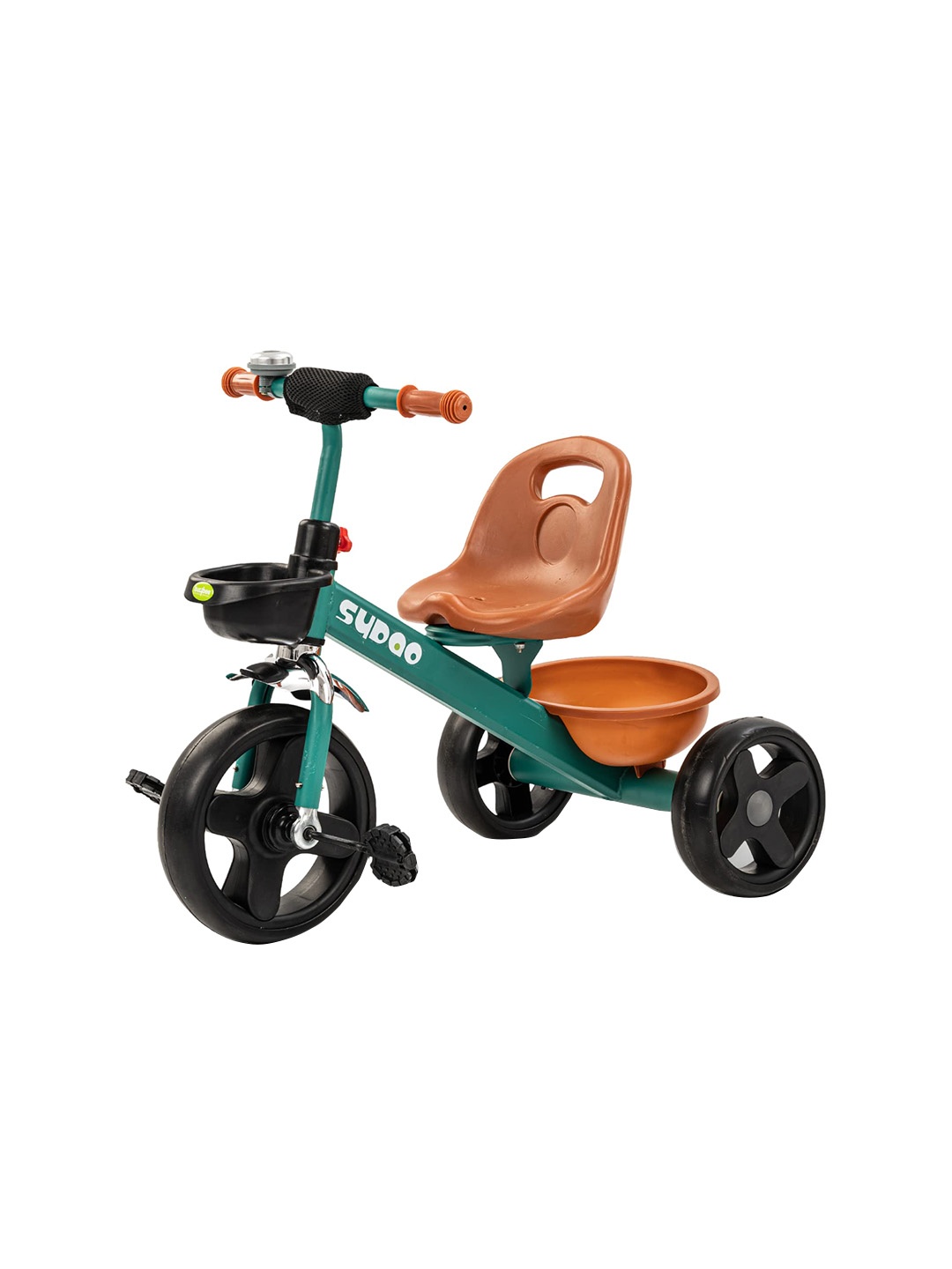

BAYBEE Kids Tricycle With EVA Wheel, Orange