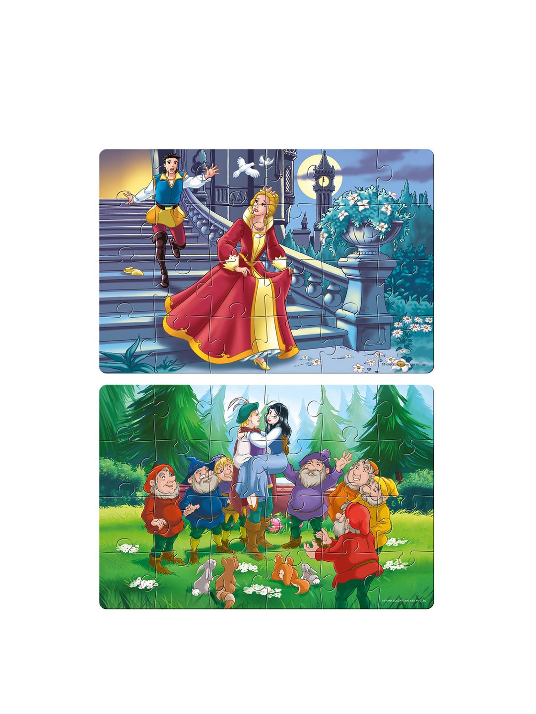 

Frank Kids Cinderella & Snow White Jigsaw Puzzle, Blue