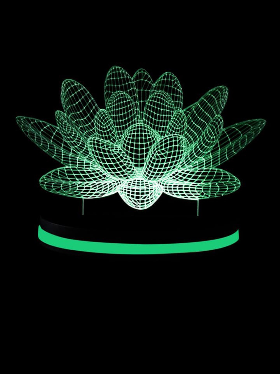 

Buyist Blue Lotus 3D Illusion LED Table Lamp