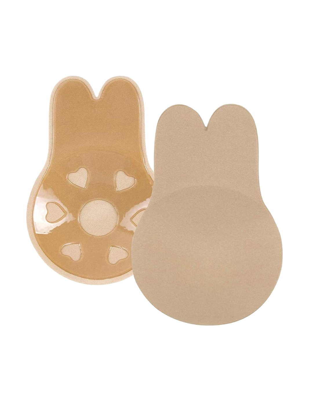 

PrettyCat Sticky Nipple Covers For Strapless Invisible Backless Dress Reusable, Beige