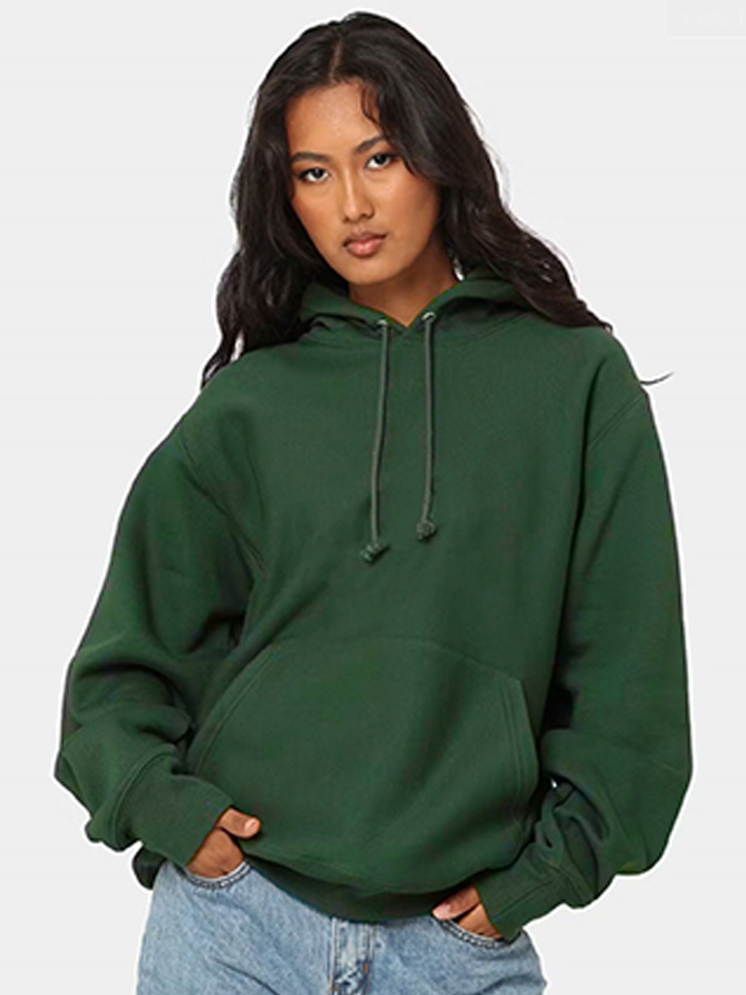 

MISCHIEF MONKEY Hooded Fleece Sweatshirt, Green