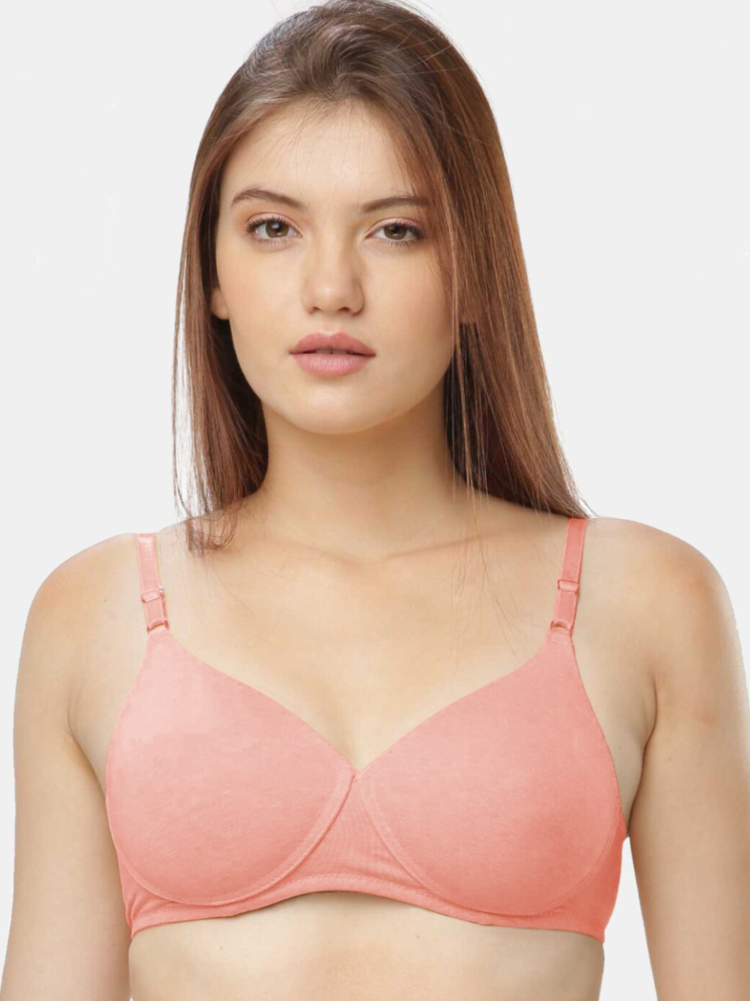 

Lovable Sport Full Coverage All Day Comfort Lightly Padded T-shirt Bra, Peach