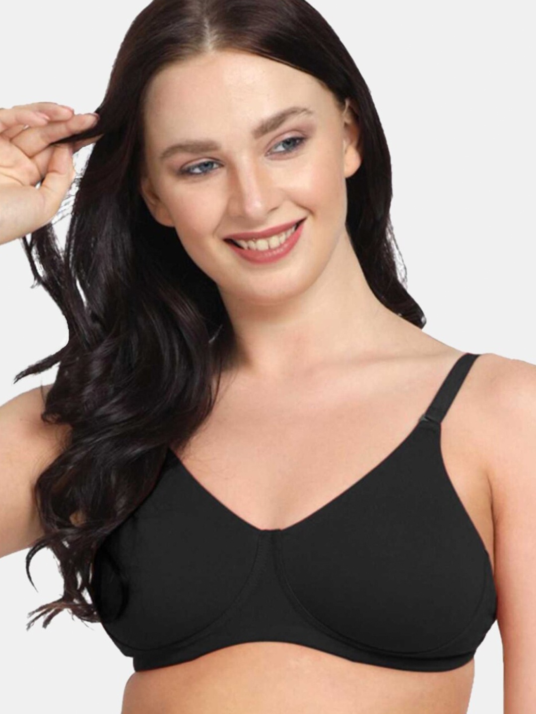 

Lovable Sport Medium Coverage Cotton Bra, Black