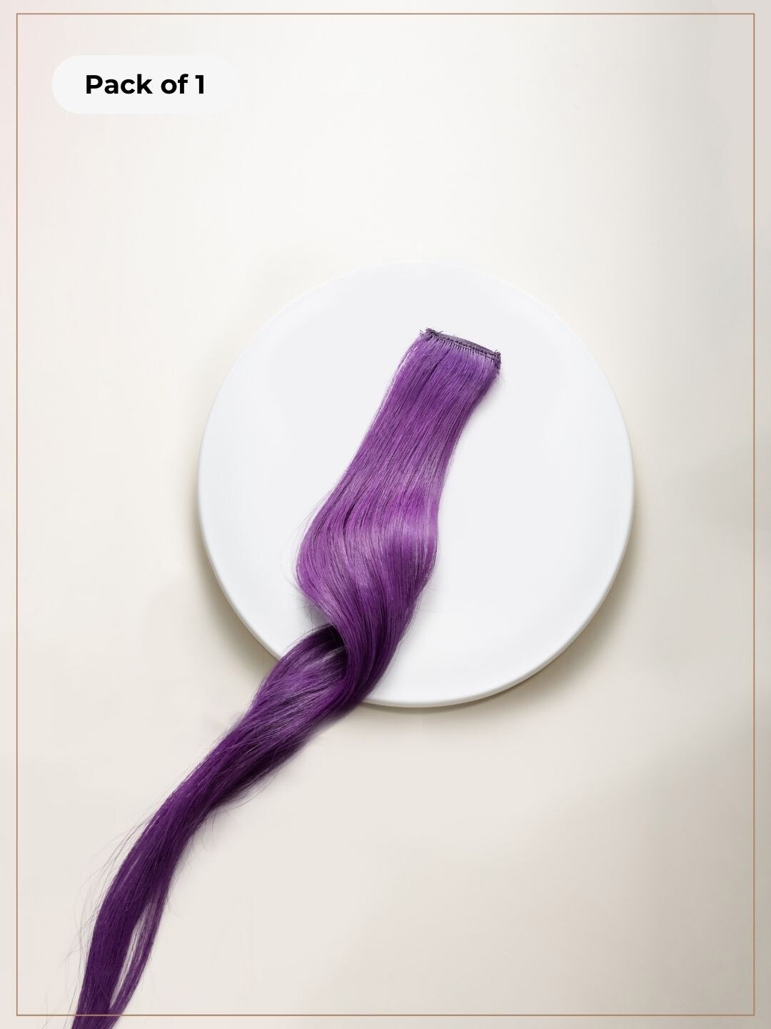 

HAIR ORIGINALS Girls Clip In Hair Streak - Purple Martini 16