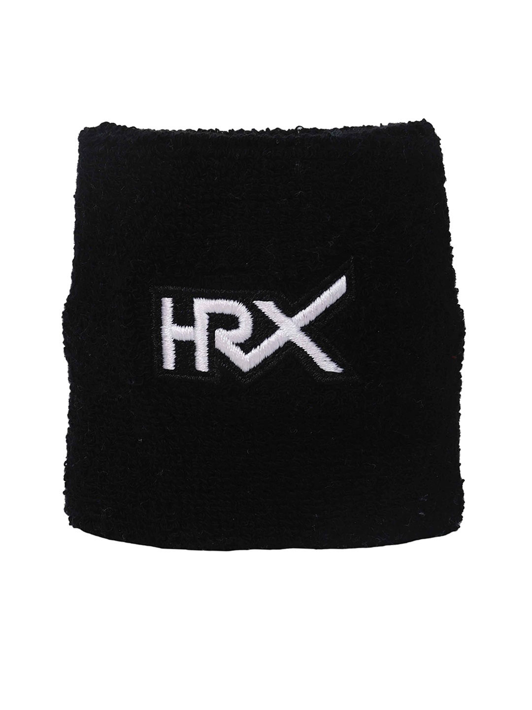 

HRX by Hrithik Roshan Pack Of 3 Brand Logo Print Wristbands, Black