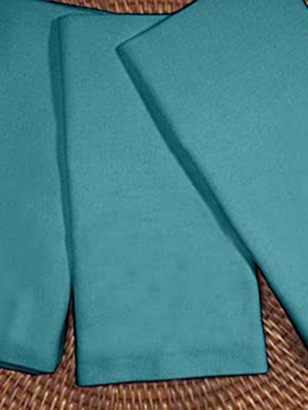 

Lushomes Blue 12 Pieces Cotton Table Napkins