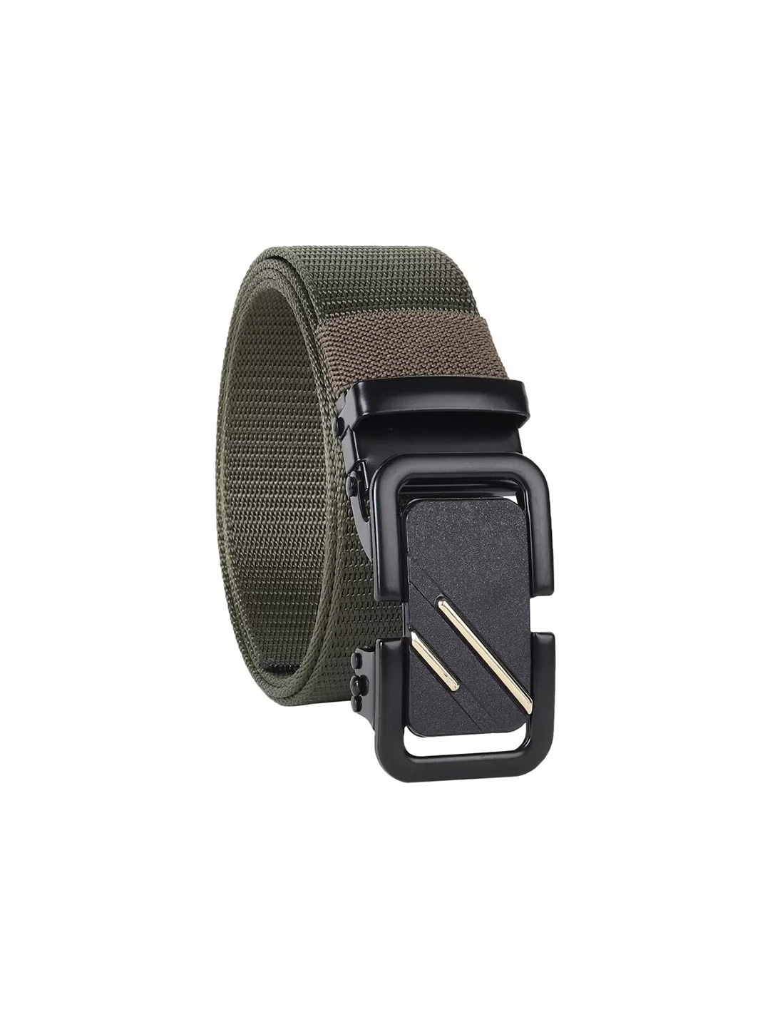 

Kastner Men Woven Design Belt, Green