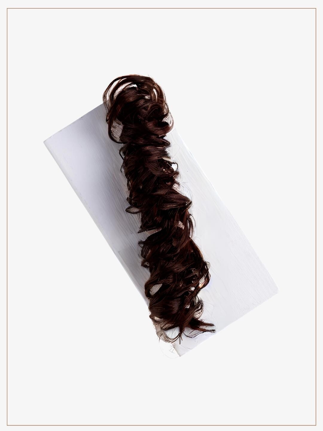 

HAIR ORIGINALS Clip In Open Scrunchie - Natural Brown