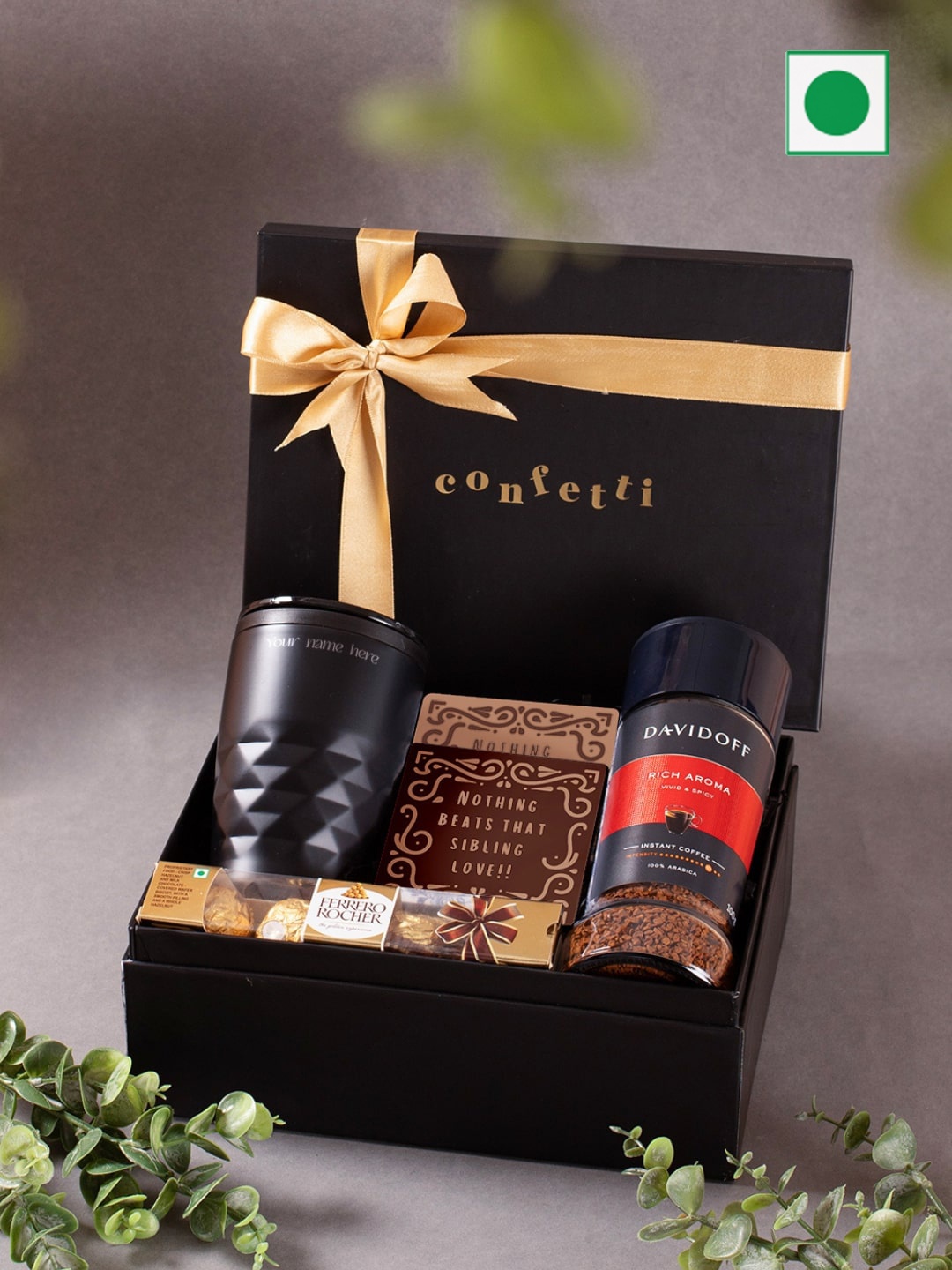 

Confetti Gifts Assorted Gift Set, Black