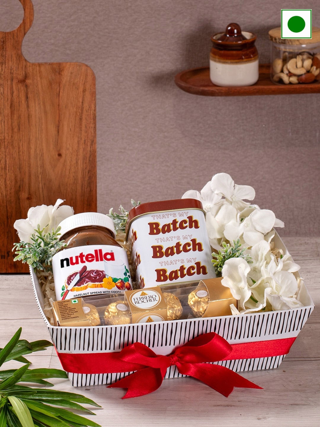 

Confetti Gifts Pack of 3 Assorted Gifts Hamper, Brown