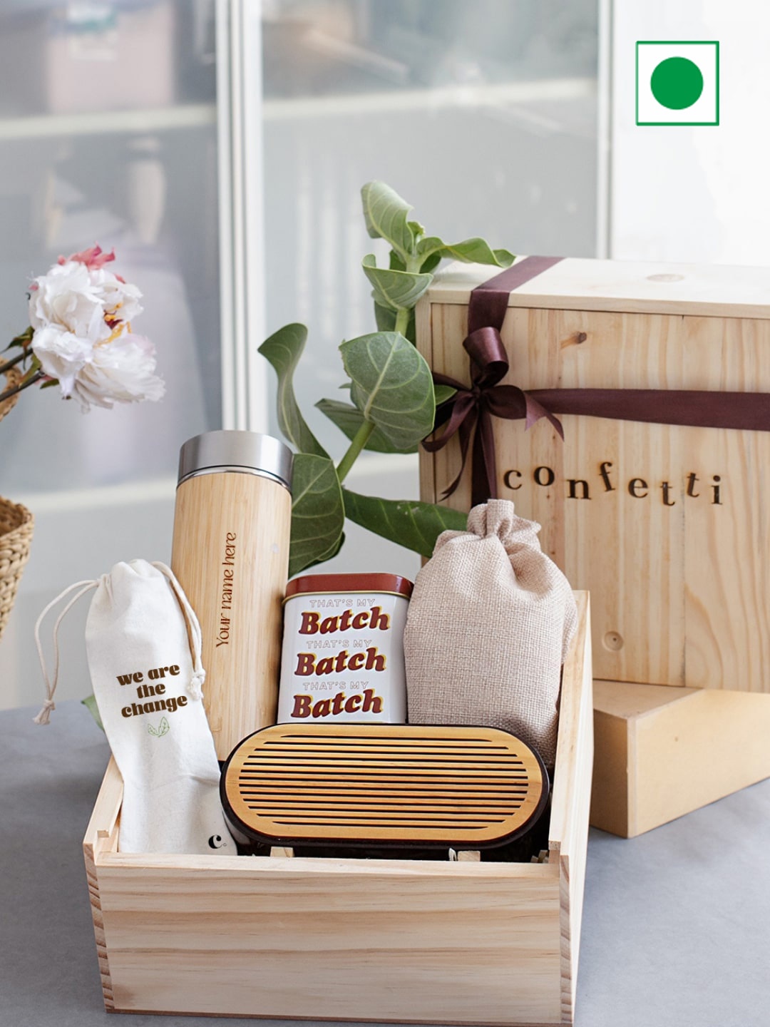 

Confetti Gifts Pack Of 8 Assorted Hamper Gift, Beige