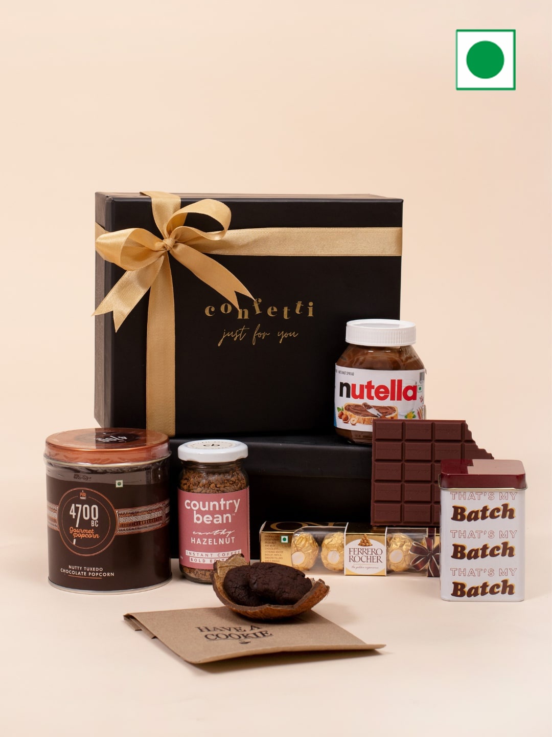 

Confetti Gifts Pack Of 6 Assorted Chocolate Gift, Brown