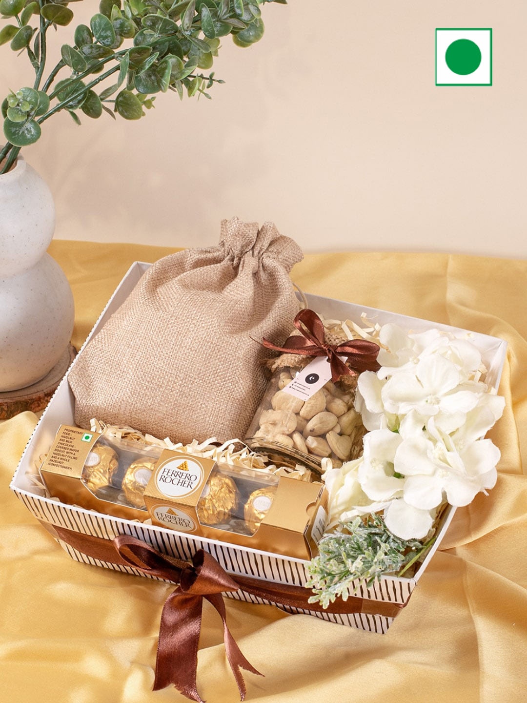 

Confetti Gifts Pack of 3 Assorted Gift Hamper, Brown