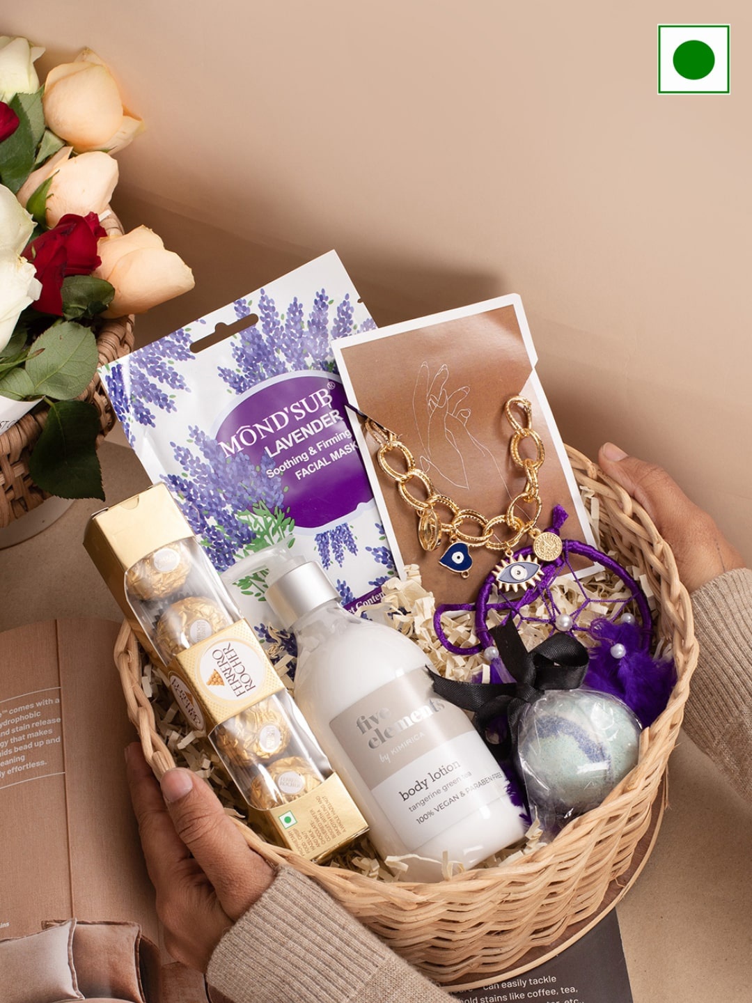 

Confetti Gifts Set Of 6 Assorted Gift Hamper, Lavender