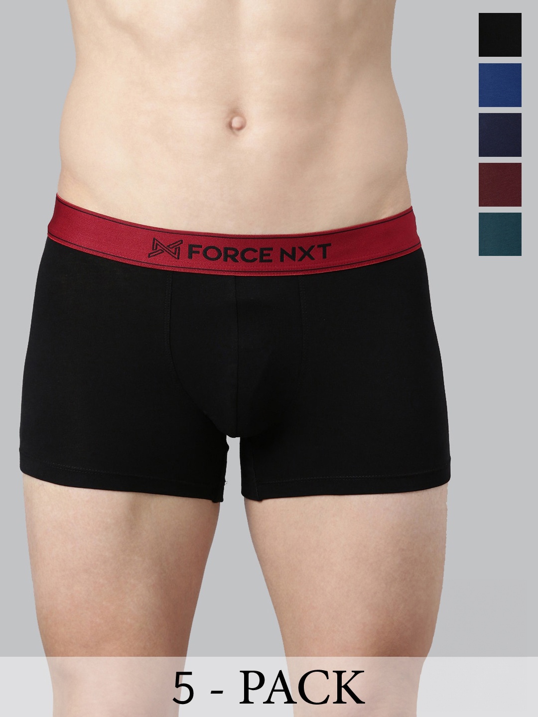 

Force NXT Pack of 5 Assorted Flexz Era Trunks MNFL-45-R3-ASST-PO5