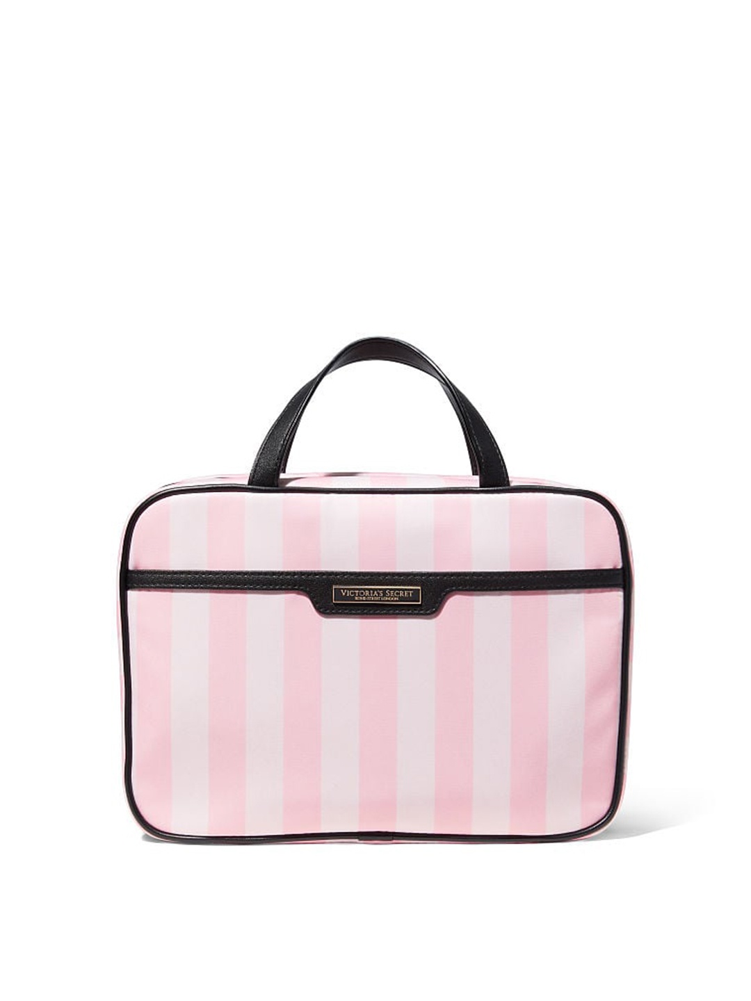 

Victoria's Secret Women Striped Vanity Bag, Pink