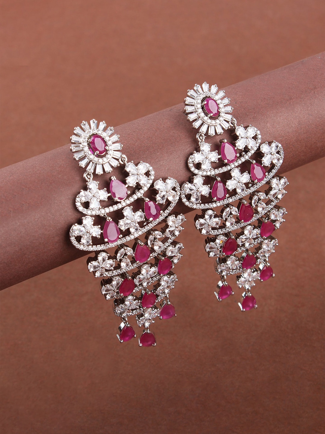 

Mirana Silver-Plated Drop Earrings