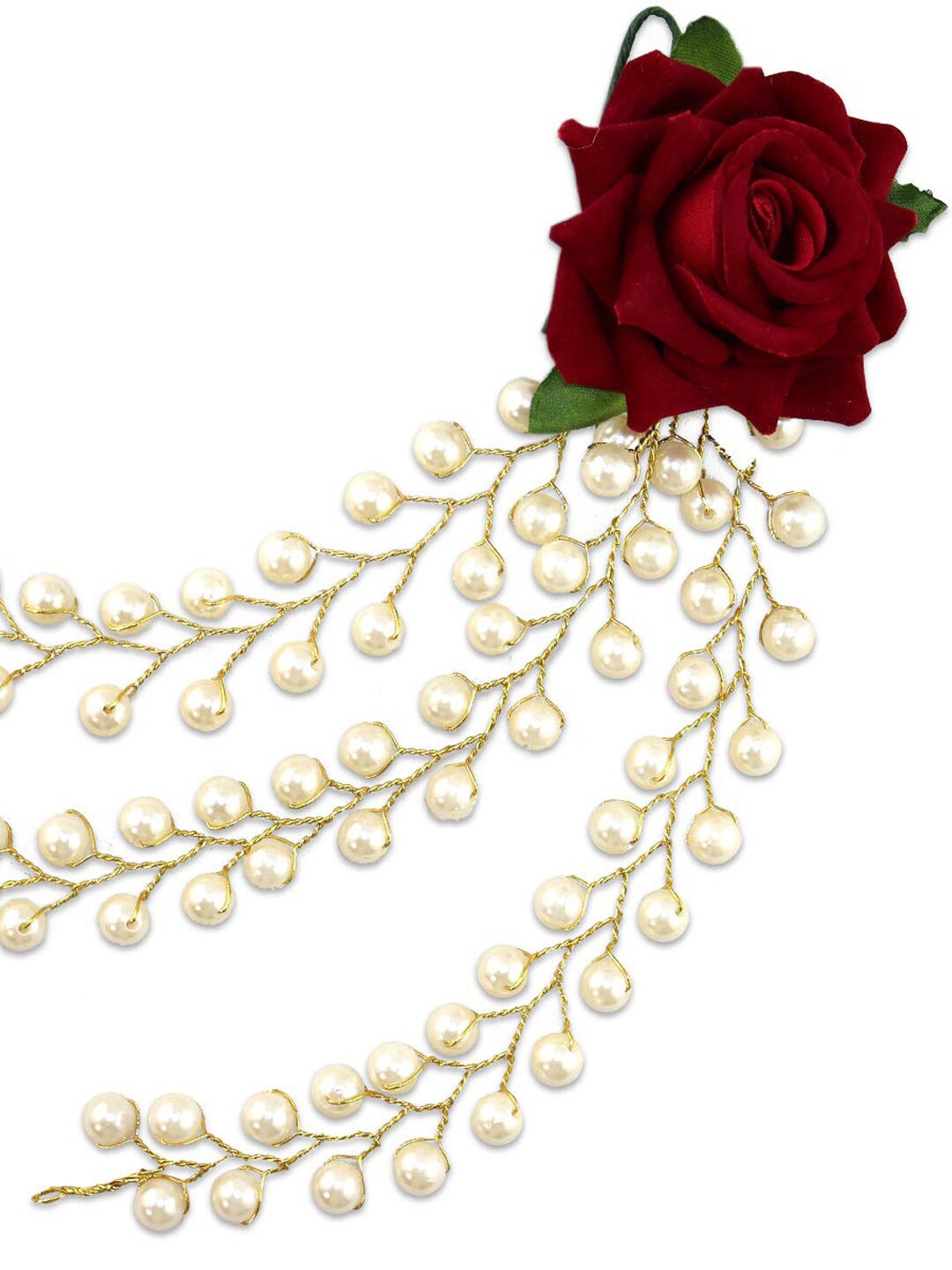 

Krelin Women Red & White Hair Accessory Set of
